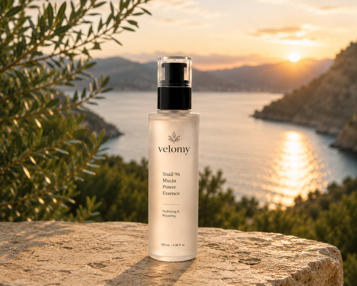 Velomy · Sérum Escargot 96% Mucin — Éclat & Hydratation Intense